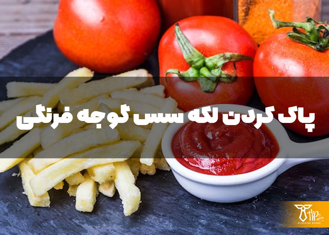 پاک کردن لکه سس گوجه فرنگی از روی فرش