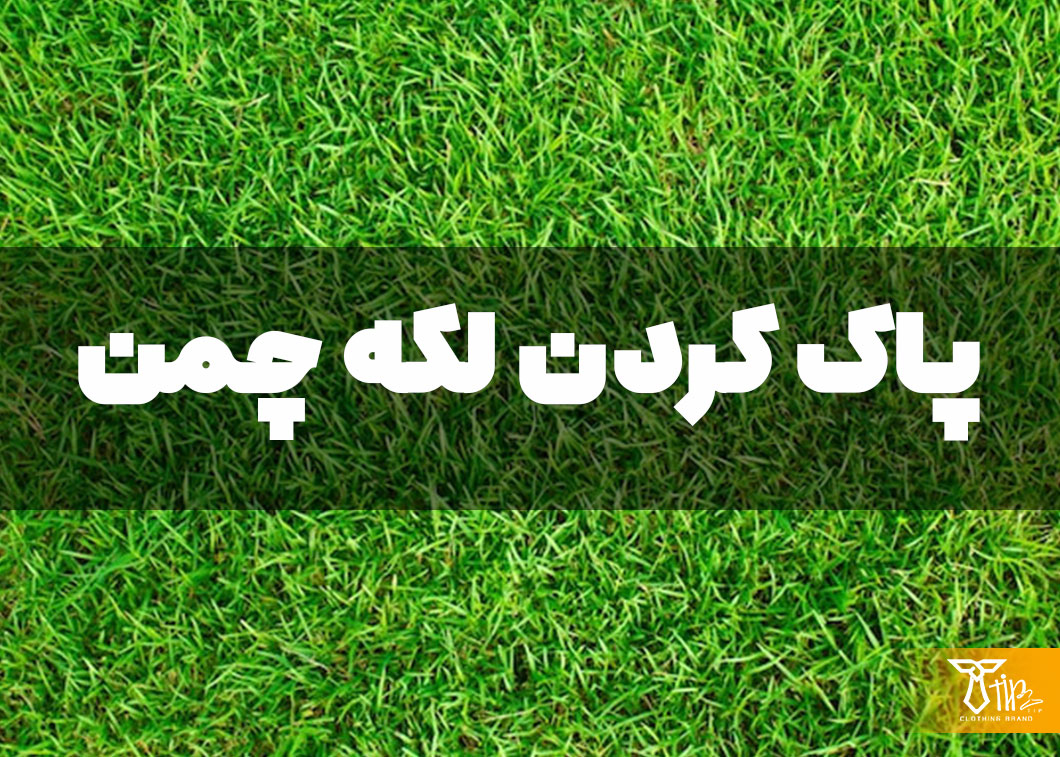 پاک کردن لکه چمن از روی لباس