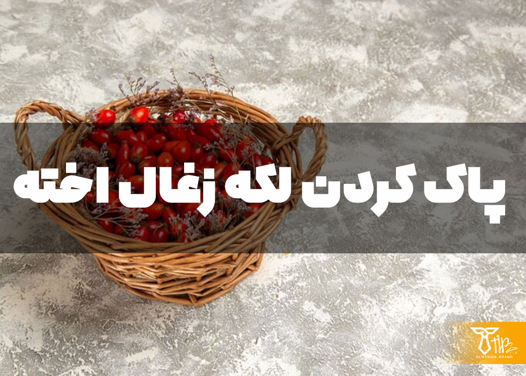 پاک کردن لکه زغال اخته از روی لباس