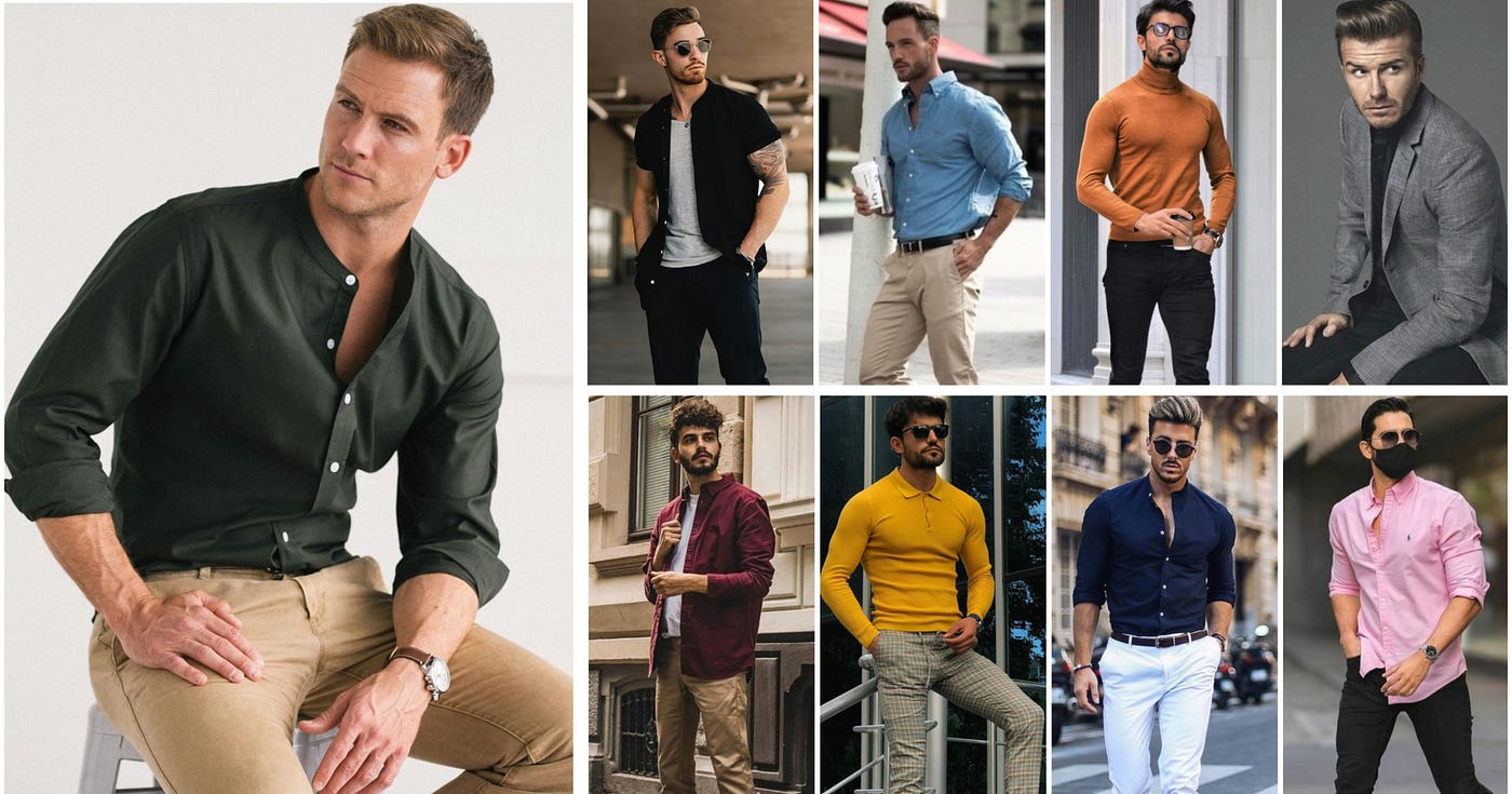 بهترین رنگ‌ها برای لباس مردانه