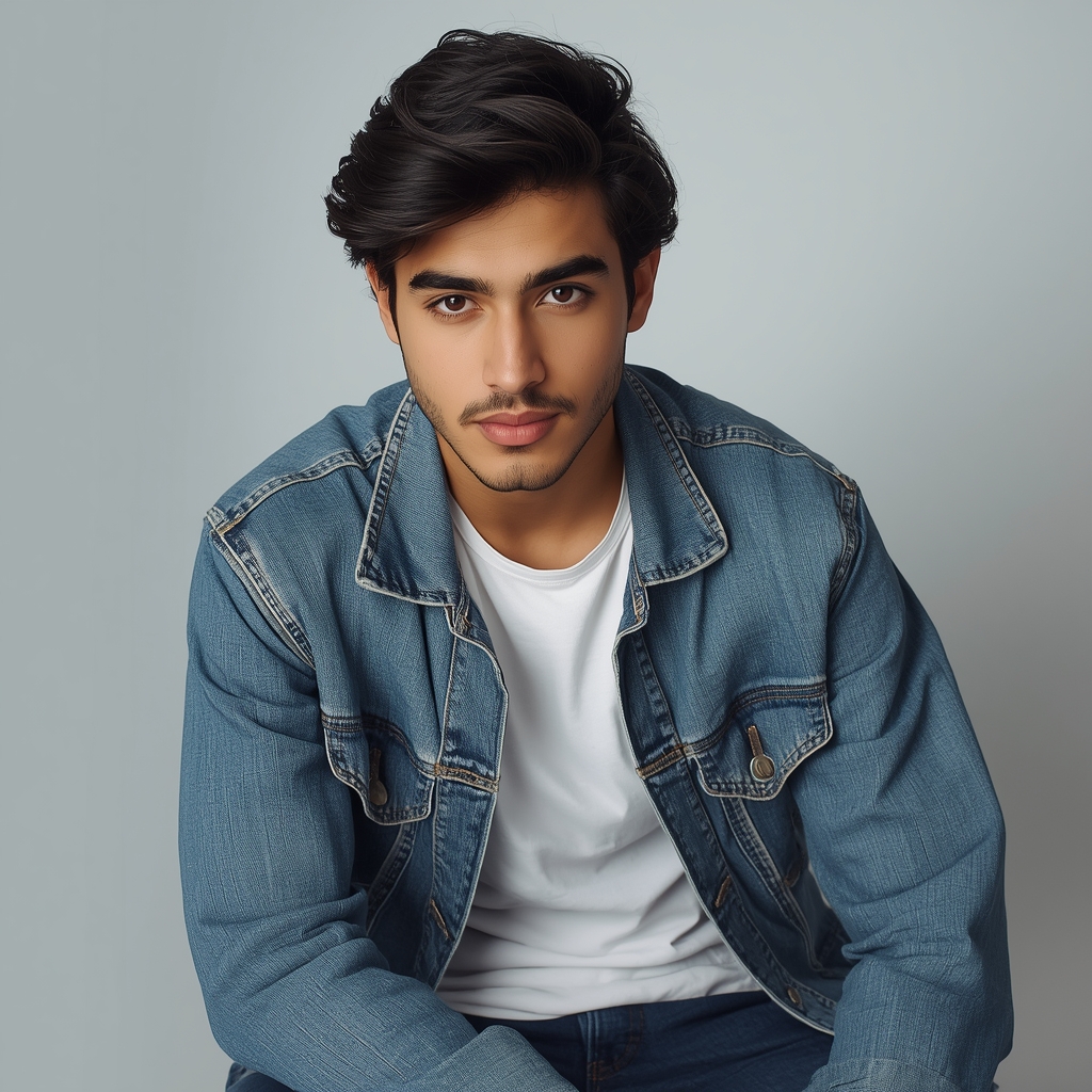 کت جین اورسایز یا جذب؟ راهنمای انتخاب بر اساس فرم بدن 2 کت جین پسرانه