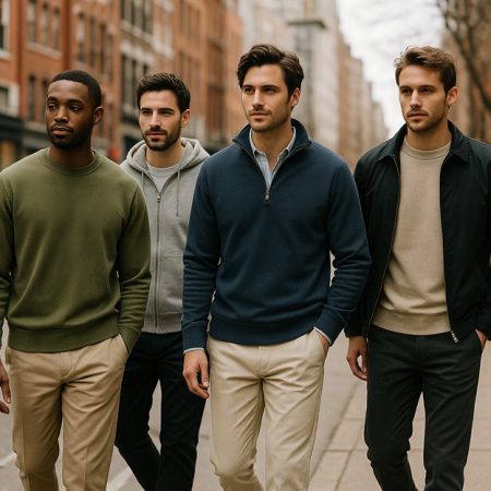 پوشیدن سویشرت در موقعیت‌های مختلف