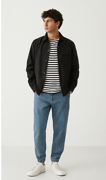 شلوار جین اسلش را با چی ست کنیم؟ 3 استایل کژوال ساده با شلوار جین اسلش