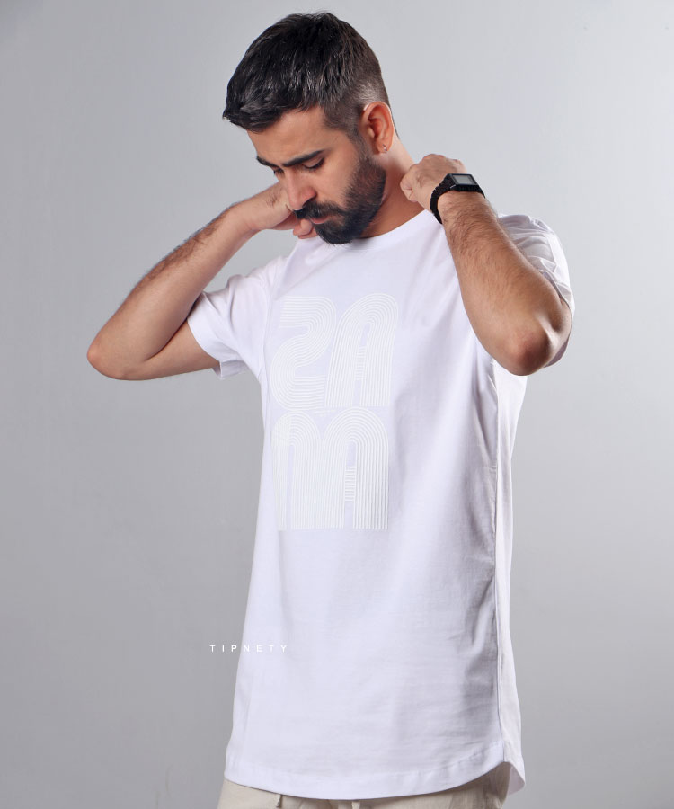 تیشرت طرح دار مردانه 1120