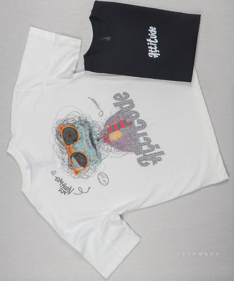 تیشرت لش طرح رنگو 1606