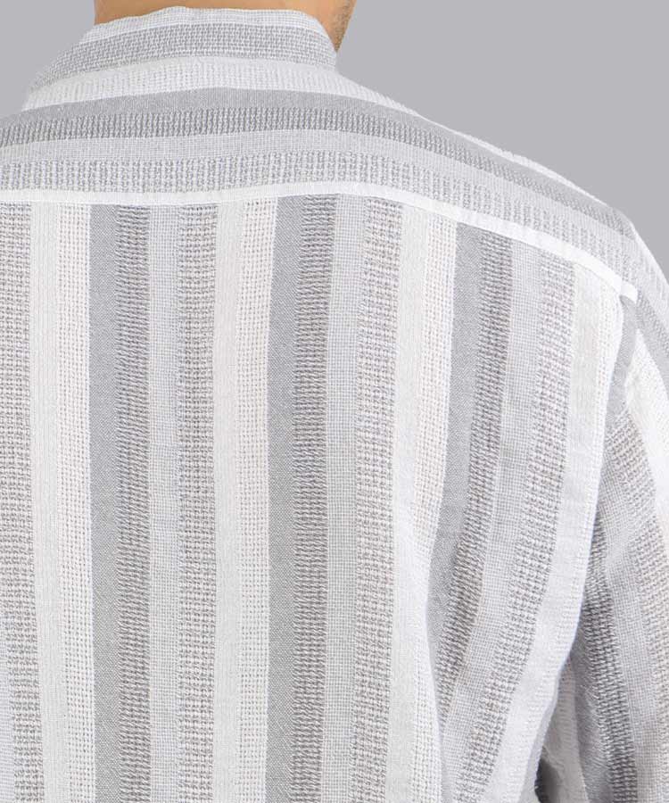                                             طوسی پیراهن آستین بلند فیت 5262  - تصویر 4