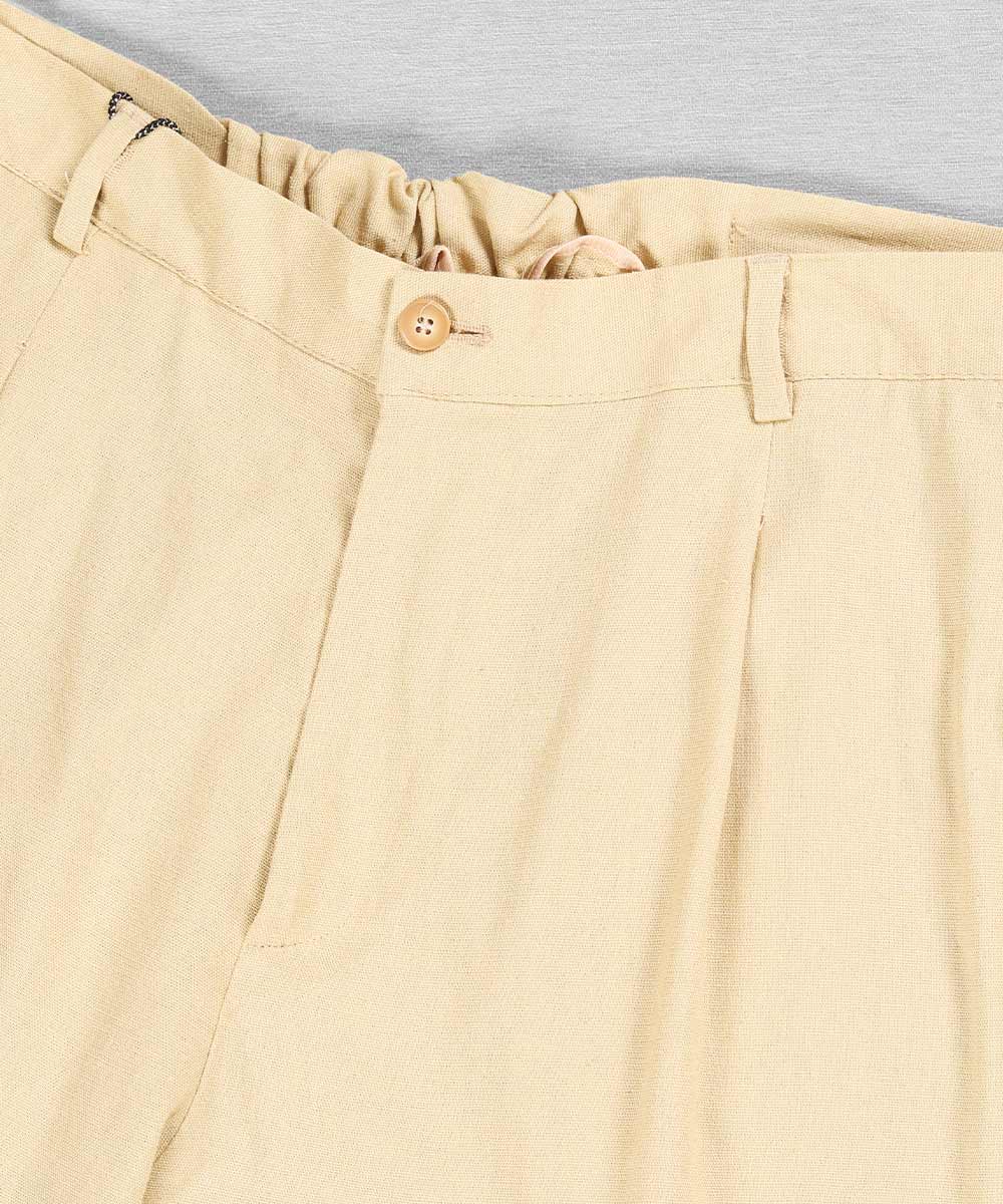 شلوار لینن بگ مردانه پیله دار 4937