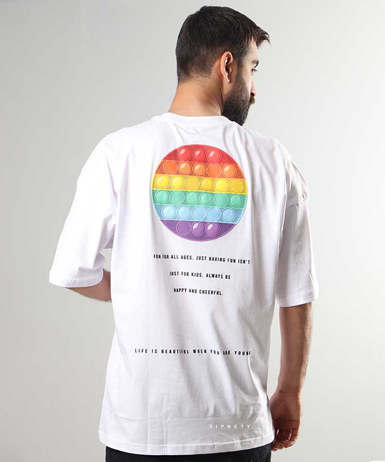                                                                                             مشکی سفید تیشرت لش 1066  - تصویر 4