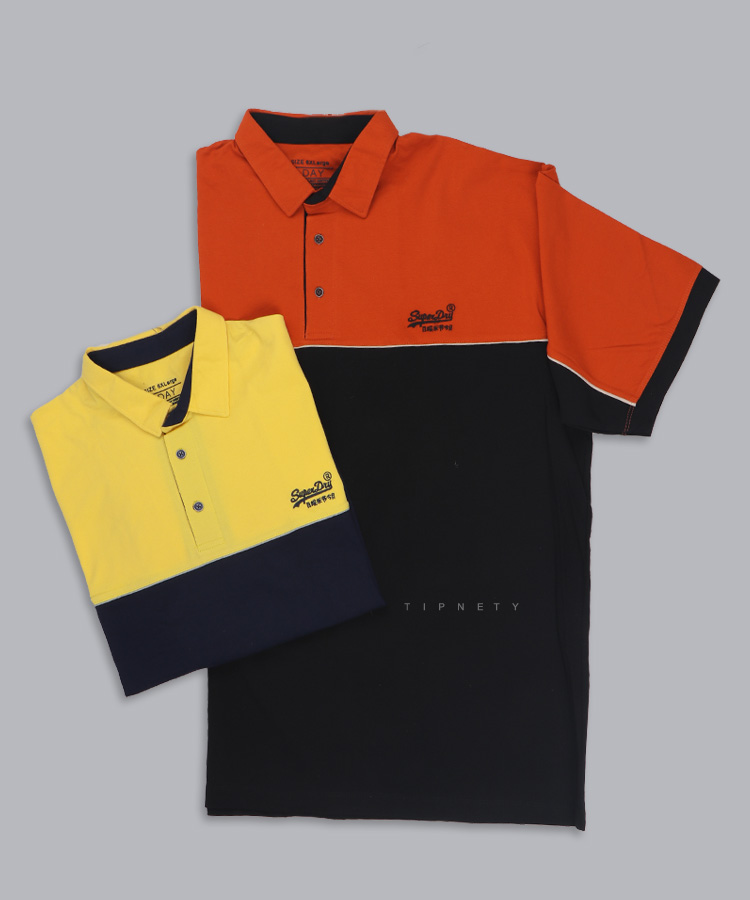 تیشرت یقه دار سایز بزرگ مردانه 5320