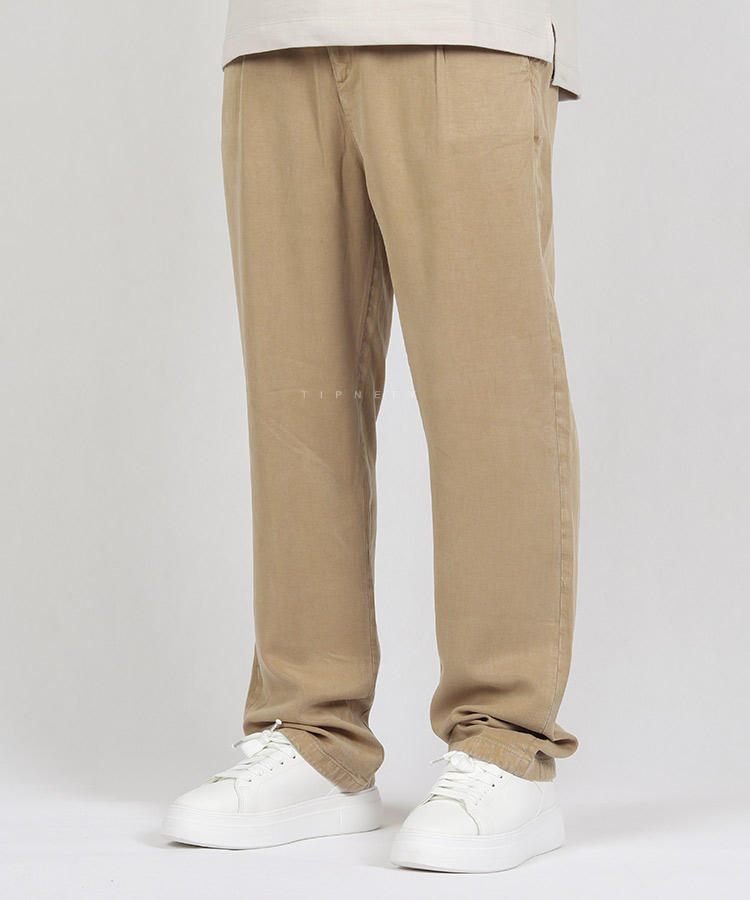                 کرم تیره شلوار پارچه ای اسلش 0953  - تصویر 4