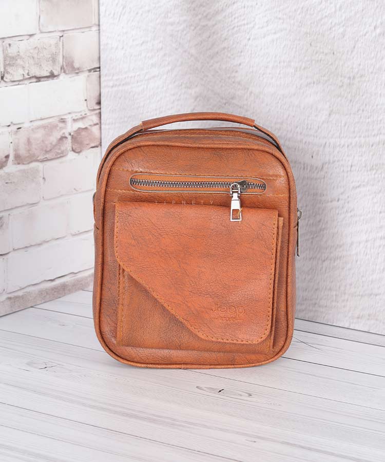 کیف دوشی چرمی Jeep کد 0227