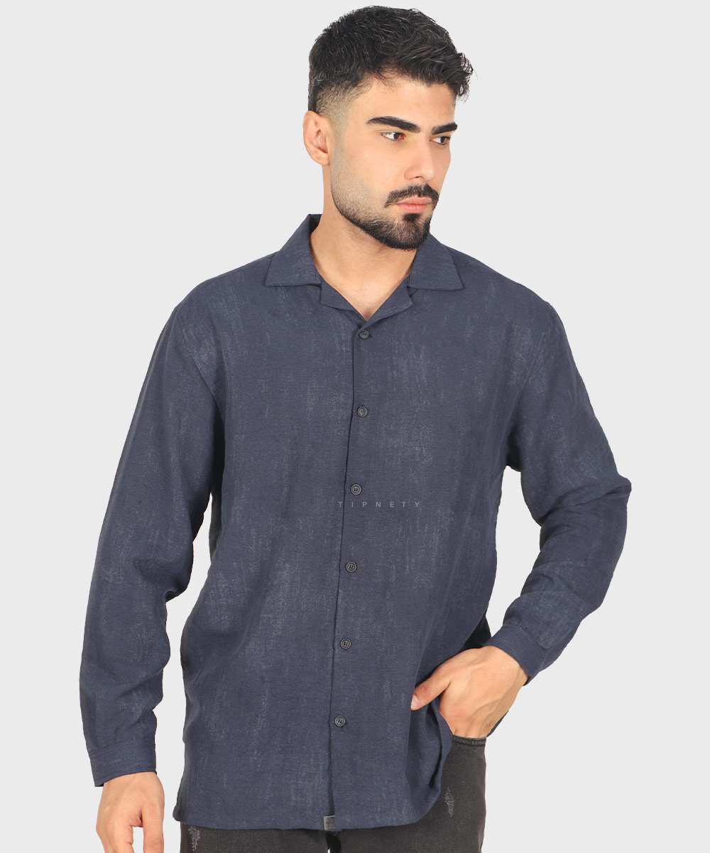                         مشکی استخوانی آبی روشن سورمه ای سبز پیراهن یقه انگلیسی 4410  - تصویر 16