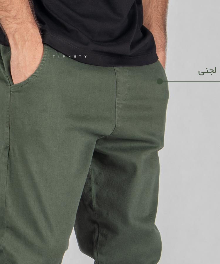 شلوار کتان اسلش مردانه اسپرت 3180