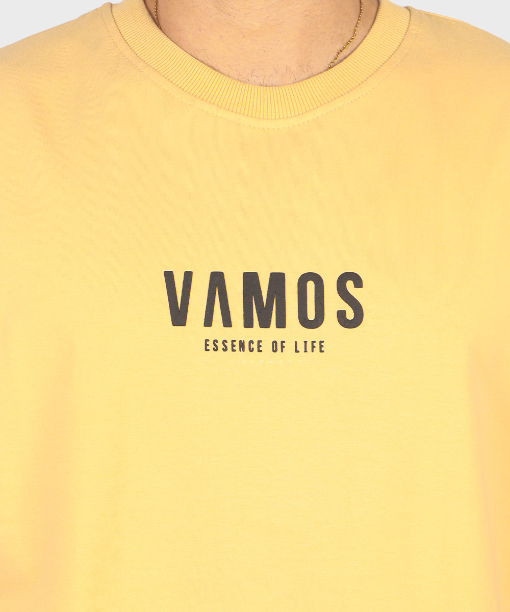 تیشرت لش طرحدار Vamos کد 6255