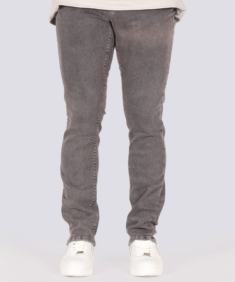 شلوار جین اسلیم مردانه ساده 3785