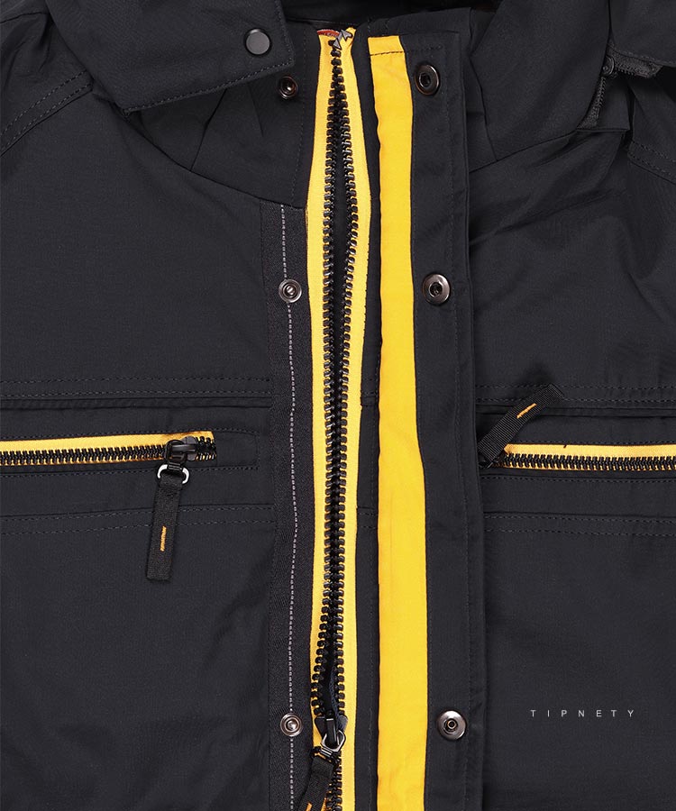                   مشکی سورمه ای زمستانه کاپشن 8656  - تصویر 5