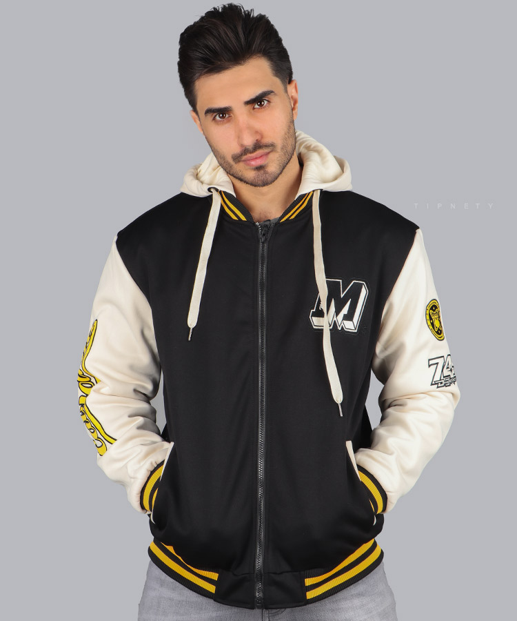                                                                                                                 مشکی سبز کرم پاییزه سویشرت 7756  - تصویر 3