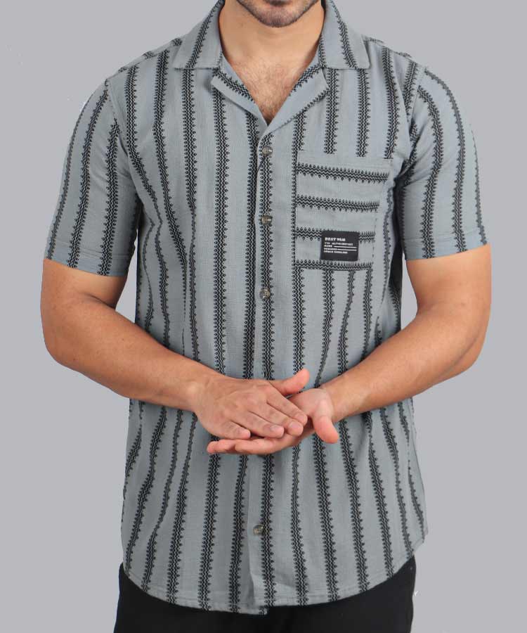                                                                                                                                                                   طوسی لجنی زیتونی سبز خردلی سفید پیراهن لش 0683  - تصویر 4