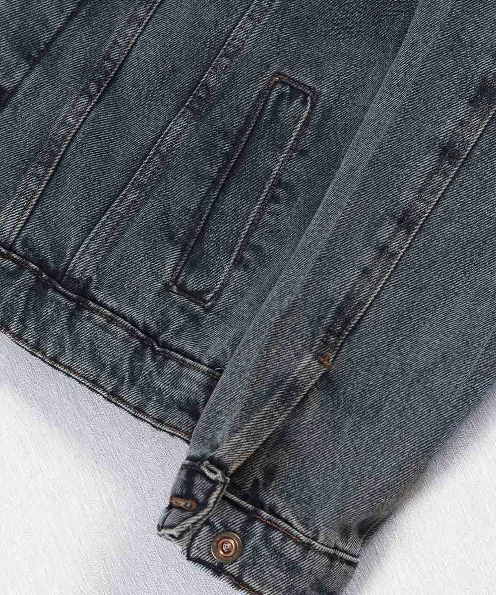             آبی چرک زمستانه کت جین 0213  - تصویر 6