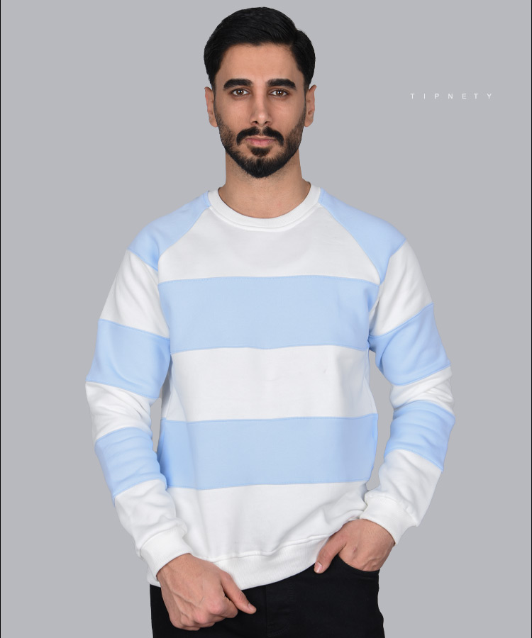                                                                                 خردلی سورمه ای مشکی آبی روشن پاییزه پلیور 2290  - تصویر 5