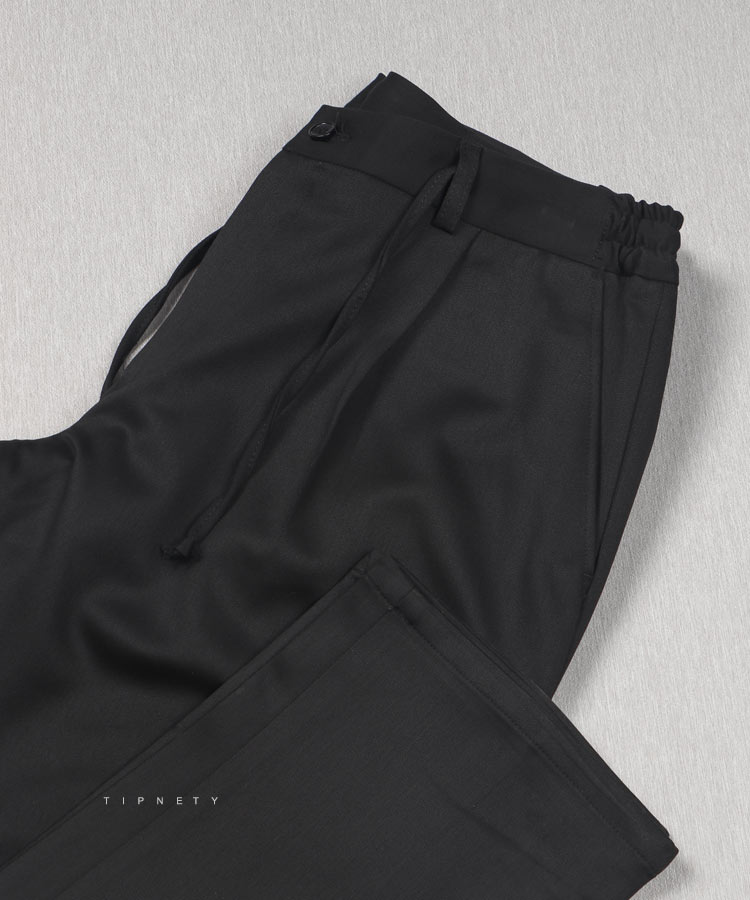 شلوار پارچه ای مام مردانه مشکی 0624