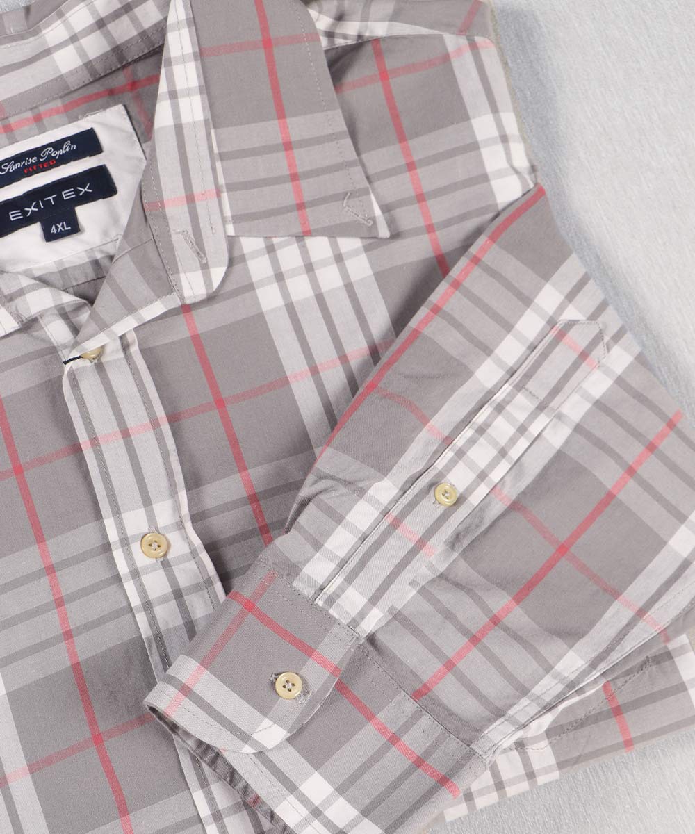             طوسی پیراهن سایز بزرگ 0961  - تصویر 4