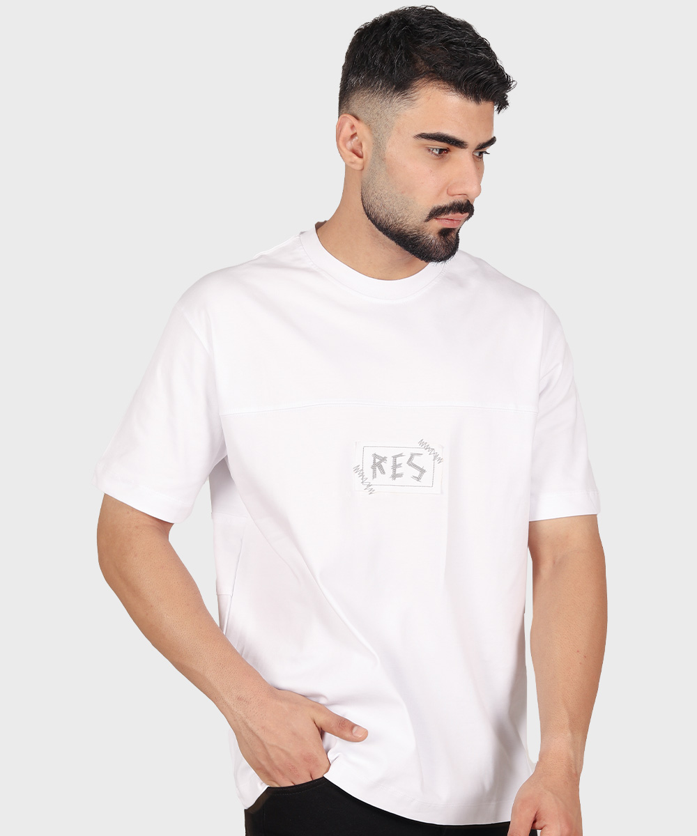         شکلاتی پسته ای سفید تیشرت لش 1685  - تصویر 15