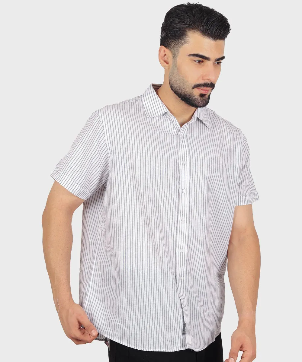 سبز طوسی تیره آبی پیراهن آستین کوتاه فیت 1427  - تصویر 14