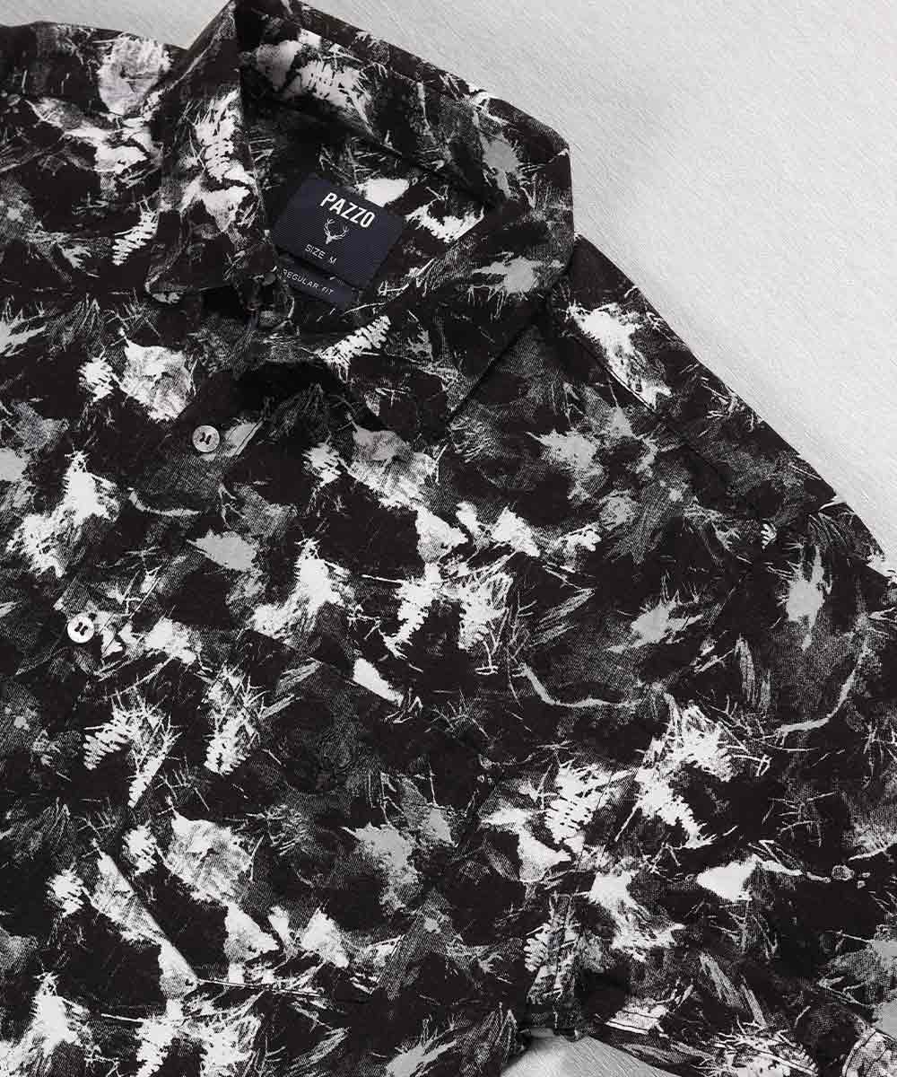                         سورمه ای شیری مشکی پیراهن آستین کوتاه کلاسیک 5501  - تصویر 14