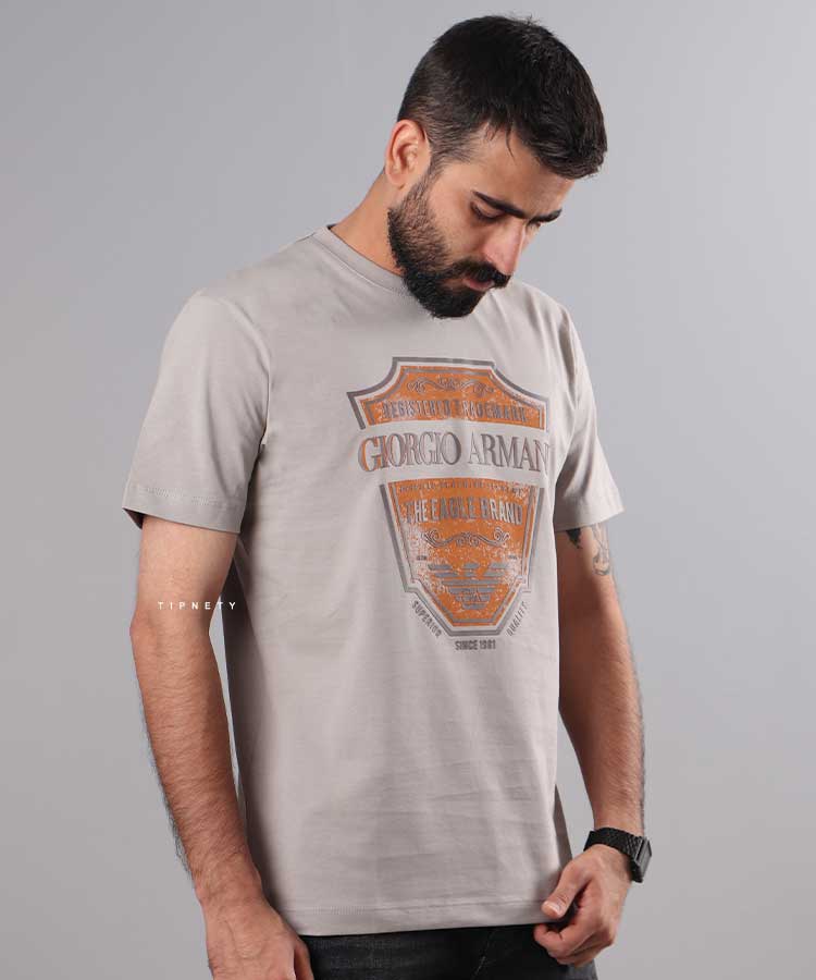 تیشرت طرح دار مردانه 1265