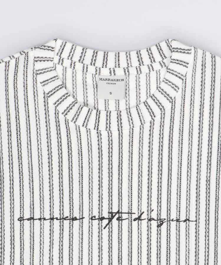 تیشرت لش سفید و مشکی مراکش 0696