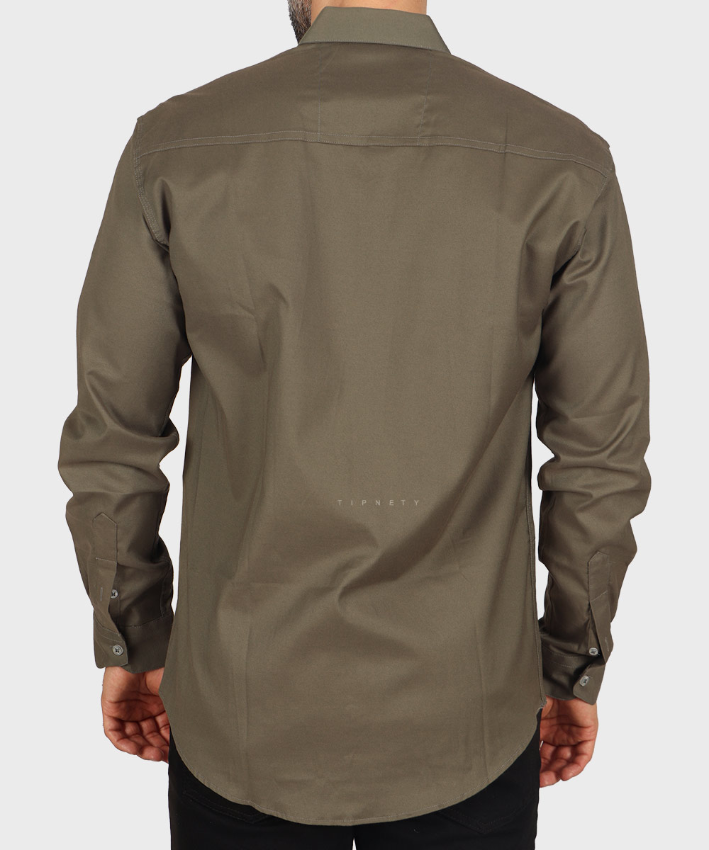                                                         یشمی لجنی یاسی آبی صدری سبز طوسی پیراهن آستین بلند فیت 0364  - تصویر 7