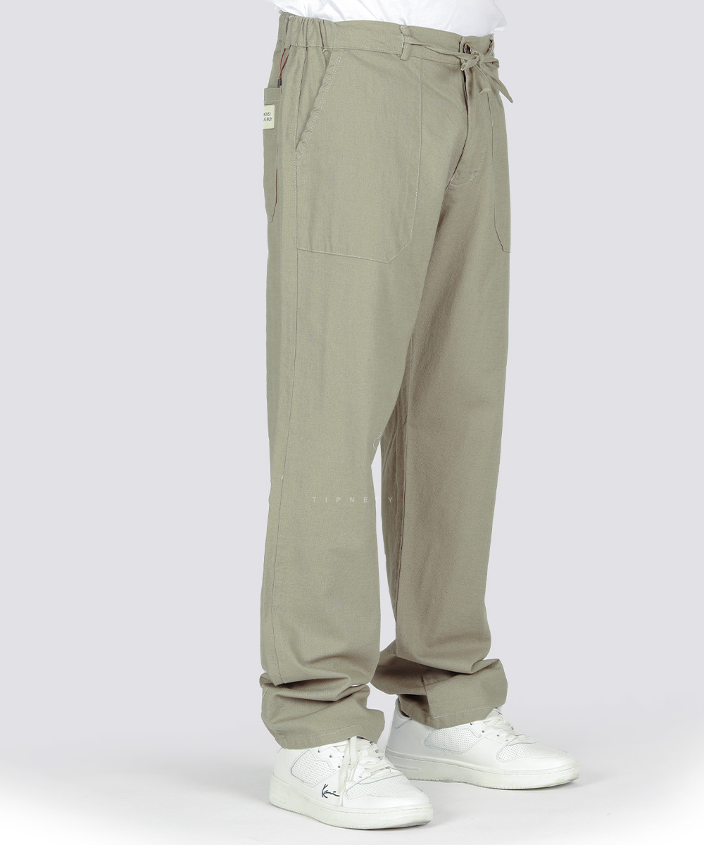                                           مشکی طوسی روشن شیری کرم صدری خاکی شلوار پارچه ای لینن 0260  - تصویر 20