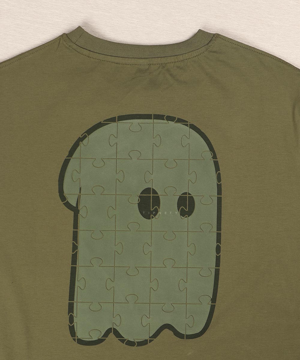                                         سبز طوسی روشن گلبهی تیشرت لش 1692  - تصویر 10