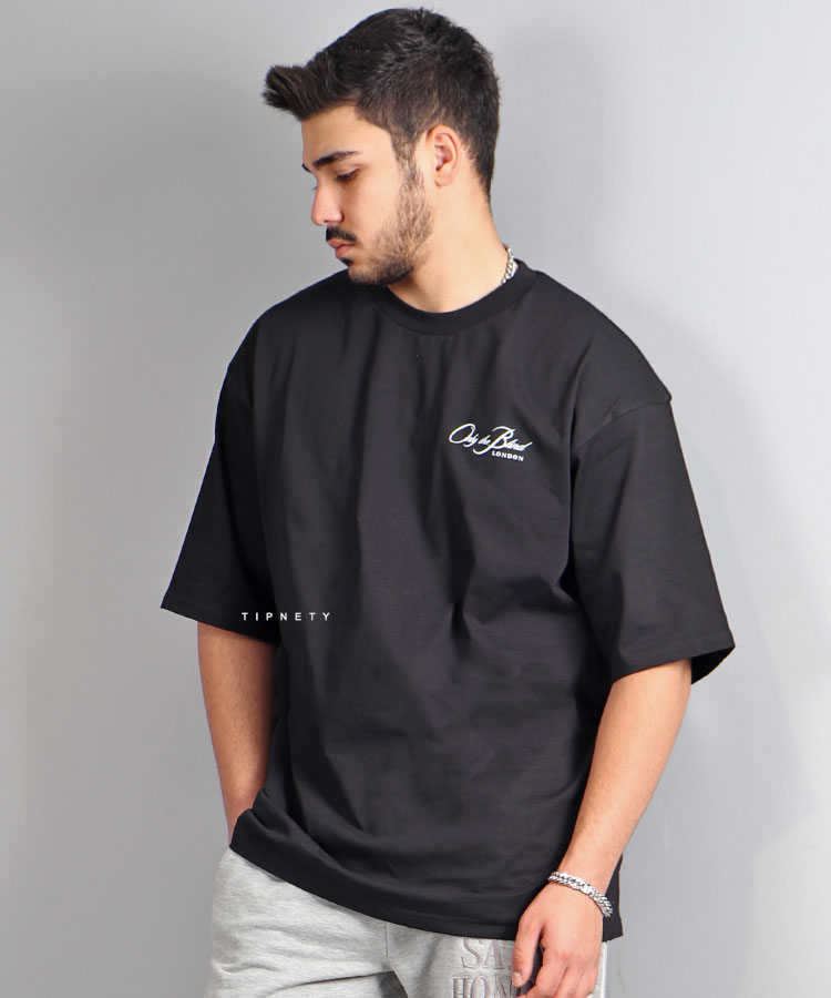                       سفید مشکی سبز بنفش تیشرت لش 5562  - تصویر 4