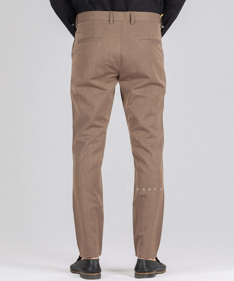                                                 طوسی شکلاتی سبز مشکی شلوار پارچه ای فیت 0880  - تصویر 5