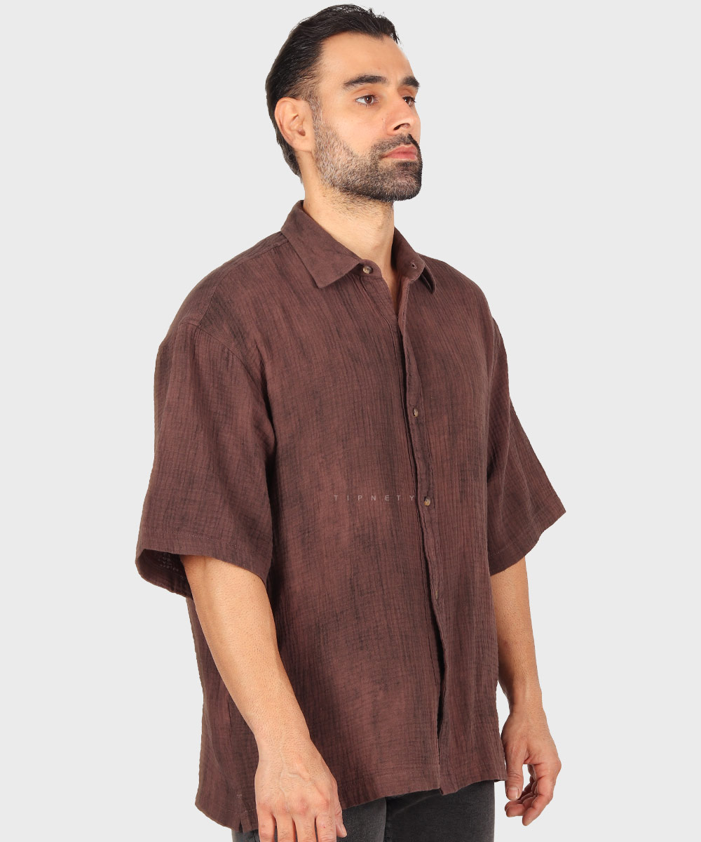                                     کرم خاکی آبی روشن سورمه ای قهوه ای مشکی لجنی پیراهن لش 2683  - تصویر 38