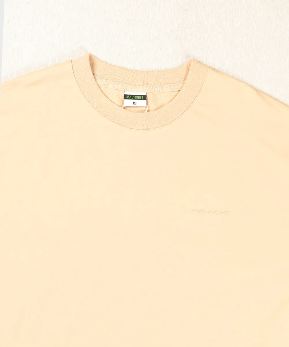تیشرت لش کرم ساده برند ماچینیست 1785