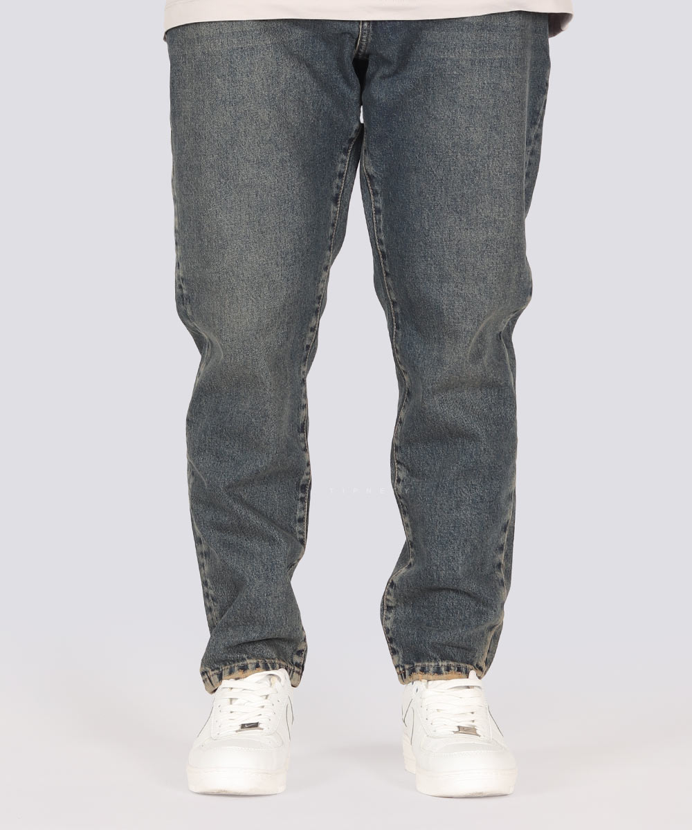             مشکی تینت سورمه ای دودی آبی یخی شلوار جین مام فیت 3932  - تصویر 3