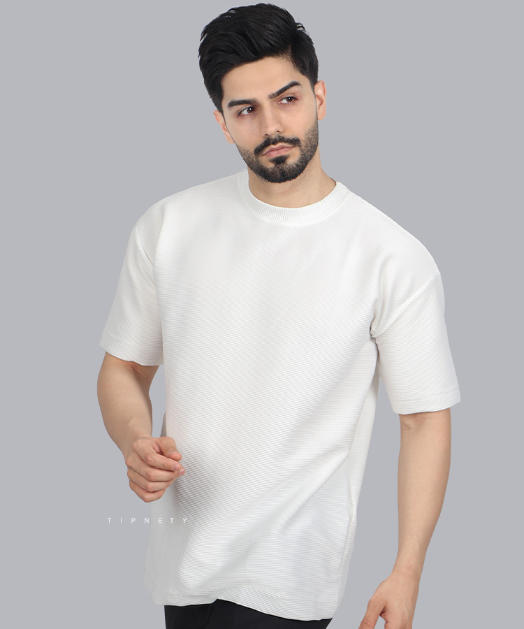 تیشرت لش سفید و مشکی مراکش 1732