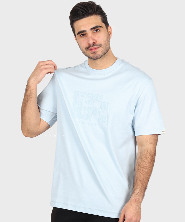                                                                                     مشکی یشمی طوسی شیری آبی روشن شکلاتی تیشرت لش 3250  - تصویر 3