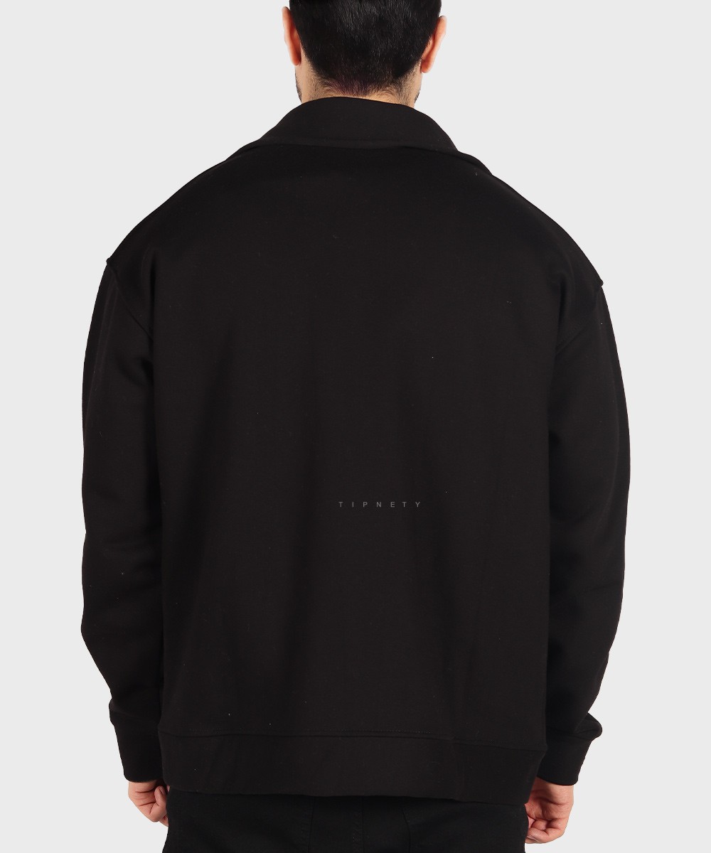                 سورمه ای مشکی شیری طوسی آبی روشن کرم قهوه ای پاییزه سویشرت 5086  - تصویر 30