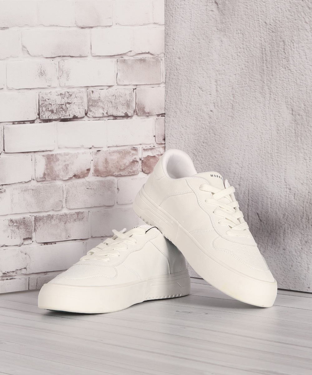 کفش ونس سفید مردانه ساده 2225