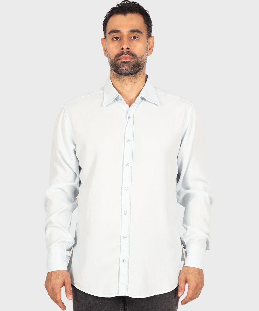                                                                         قهوه ای کرم تیره کرم روشن سفید آبی روشن لجنی مشکی سورمه ای پیراهن آستین بلند فیت 3970  - تصویر 5