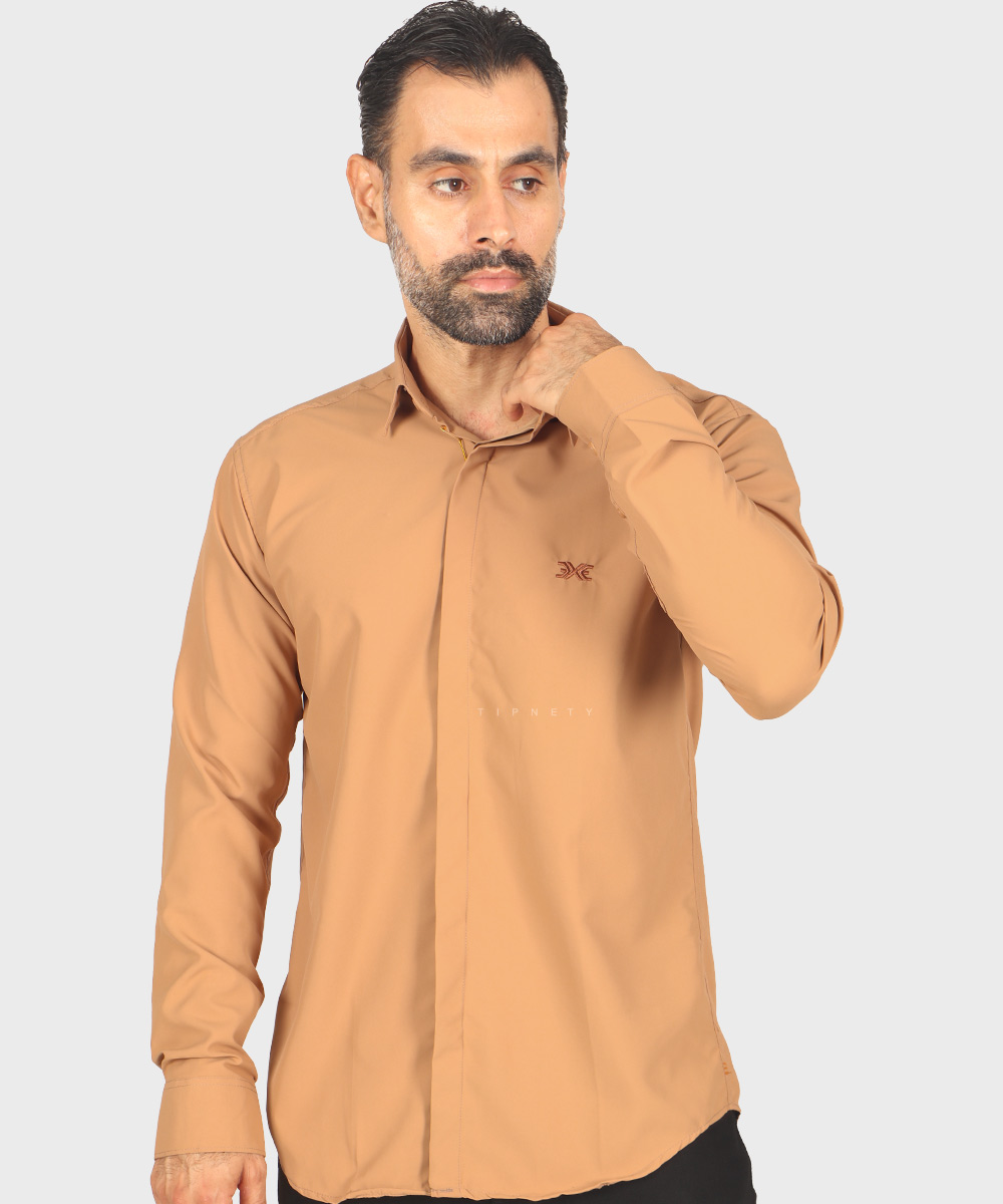               تیره             نوک مدادی یاسی آبی روشن شتری شیری کالباسی یاسی تیره خاکی سورمه ای مشکی لجنی کله غازی پیراهن آستین بلند فیت 1430  - تصویر 22