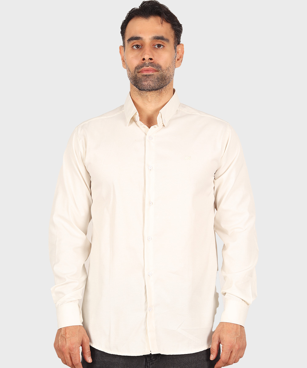 پیراهن مردانه آستین بلند ساده 0108