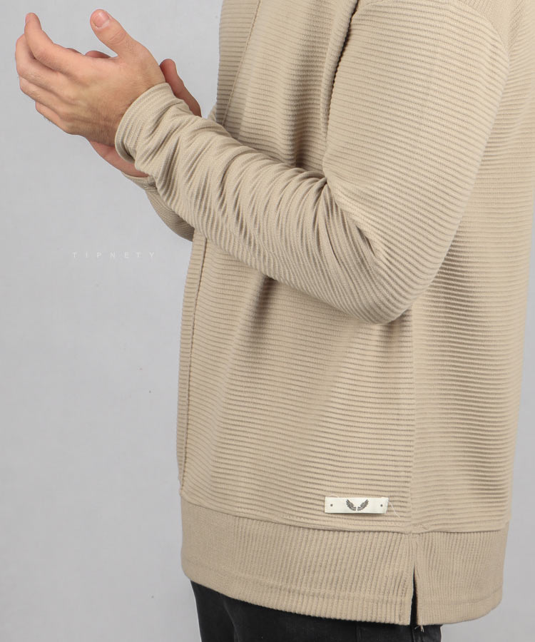                                                 سفید خاکی مشکی پاییزه تیشرت 1148  - تصویر 6