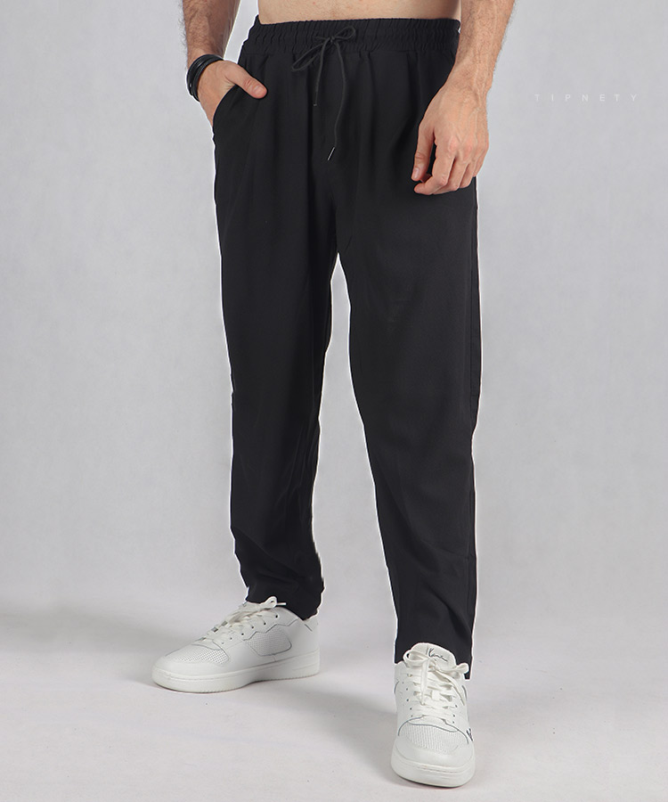                                                                                                                                                                                                                                           کرم کله غازی طوسی مشکی سفید شلوار پارچه ای لینن 1469  - تصویر 14