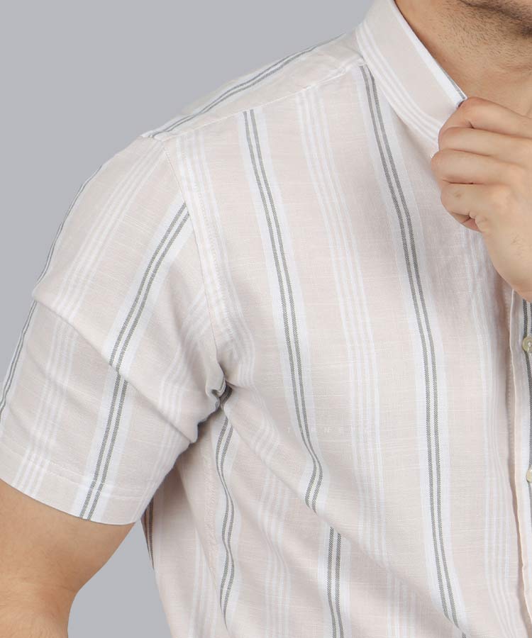   تیره       تیره       تیره       تیره       تیره       تیره       تیره       تیره کرم پیراهن آستین کوتاه کلاسیک 4360  - تصویر 3