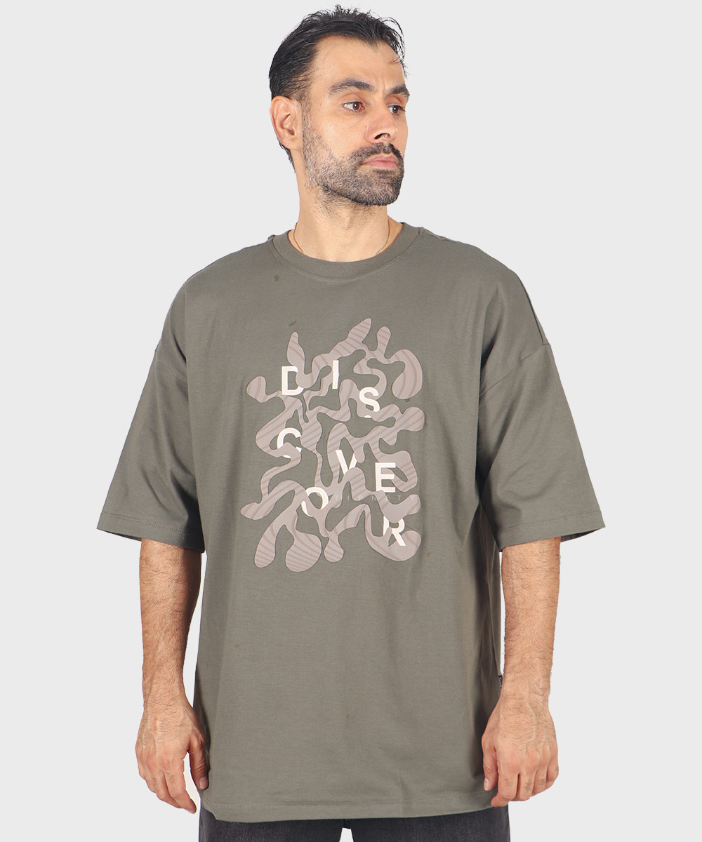                                         کاربنی یاسی لجنی کله غازی خاکی دودی پسته ای سبز سفید تیشرت لش 1729  - تصویر 7